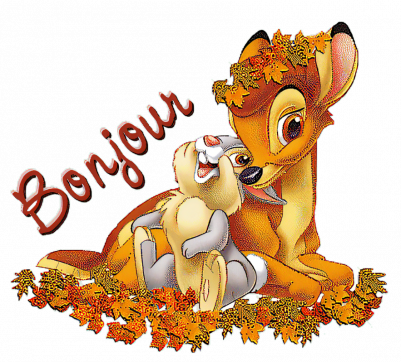 gifs bonjour