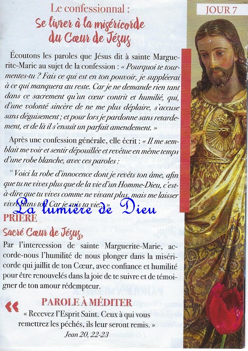 Neuvaine au Sacré Cœur (Paray le monial)