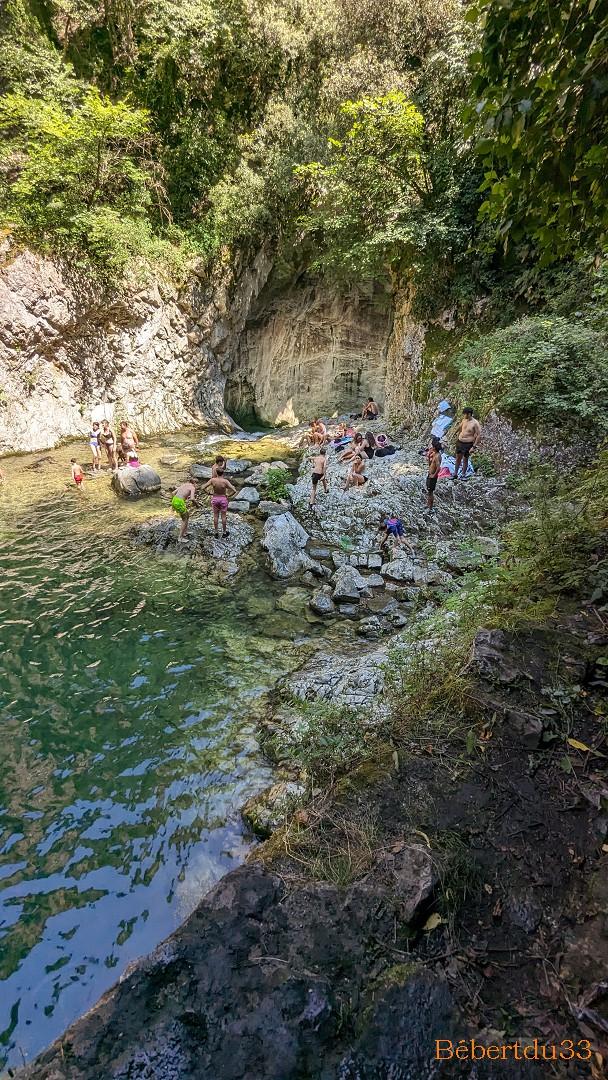 une cascade à Sospel 