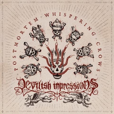 DEVILISH IMPRESSIONS - Les détails du nouvel EP Postmortem Whispering Crows ; "Interregnvm" Lyric Video