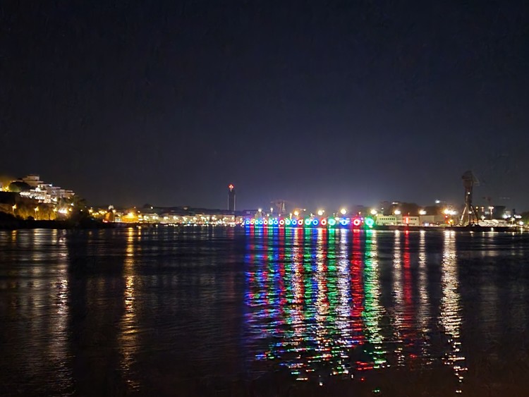 Le soir à Nantes