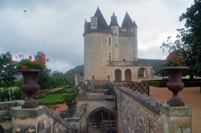 Vacances  périgourdines : visite du Château des Milandes