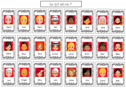 Un qui est-ce pour l'oral