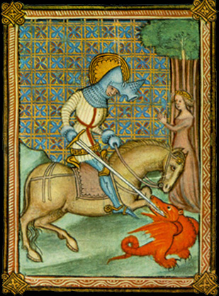 Saint Georges et le dragon - La Légende dorée