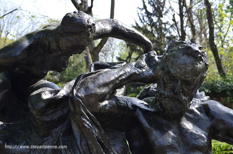 Jardin du Musée Rodin : Victor Hugo et les Muses