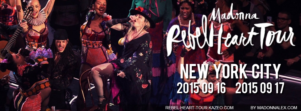 Madonna Rebel Heart Tour NYC