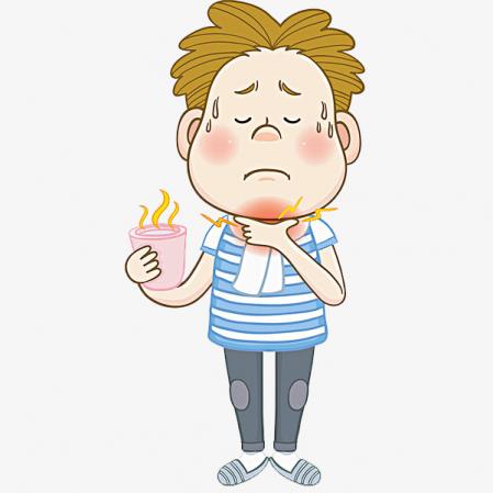 Résultat de recherche d'images pour "image gratuite de mal de gorge"