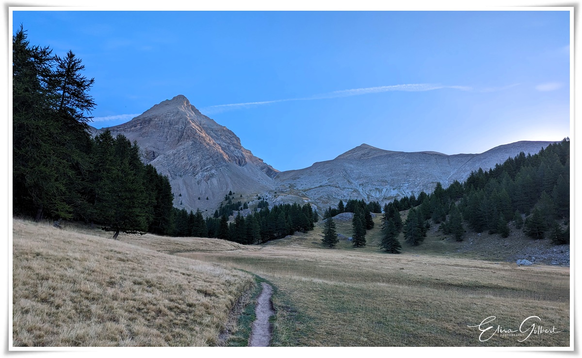 Départ pourle Mont Pelat