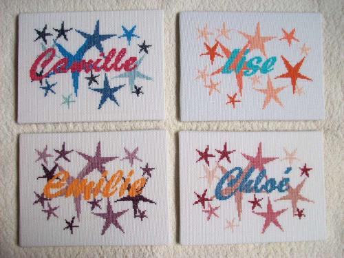 Vous avez brodé mes grilles