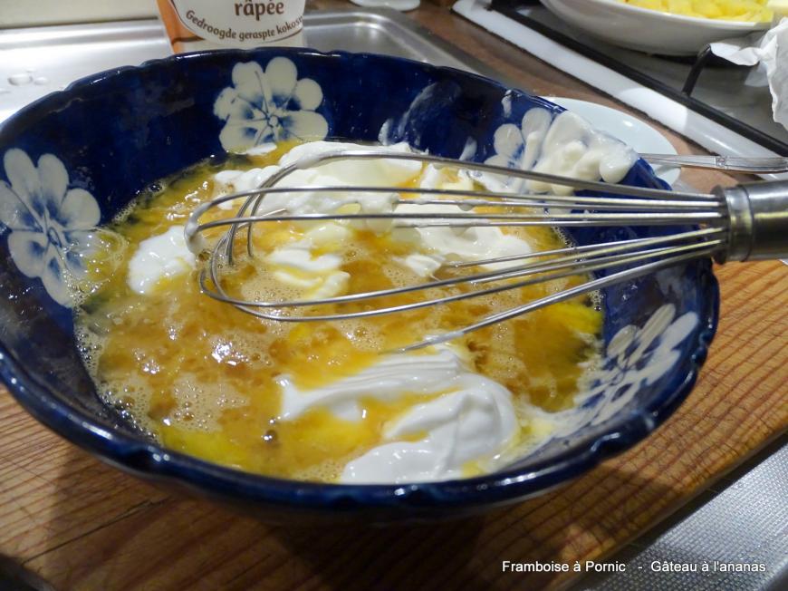 Tarte ananas à la noix de coco - 2020