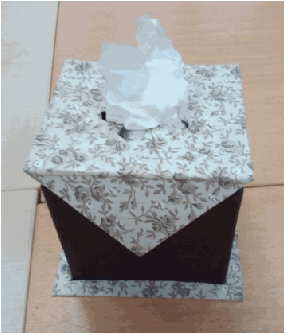 Les boîtes à mouchoirs carrées