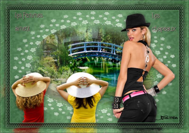 Les femmes aiment les chapeaux