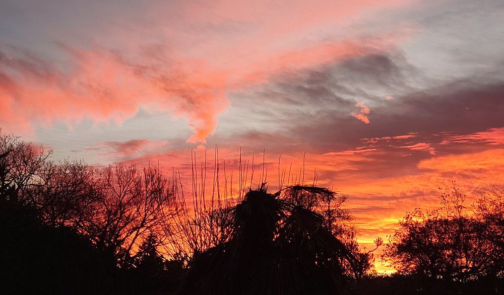 Lever de soleil, Noël 2022...