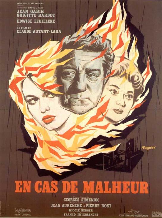 EN CAS DE MALHEUR -  JEAN GABIN BOX OFFICE 1958
