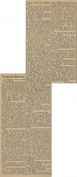 Parijsche Brieven (Tubantia 13-07-1912)