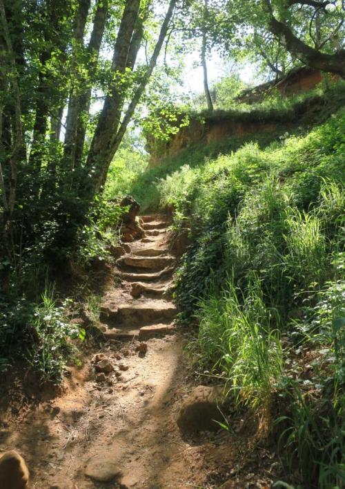 Visite du Colorado Provençal à Rustrel