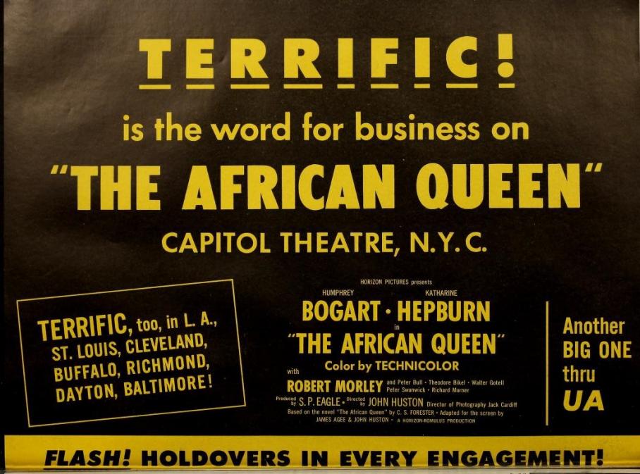 BOX OFFICE USA DU 19 FEVRIER 1952 AU 25 FEVRIER 1952