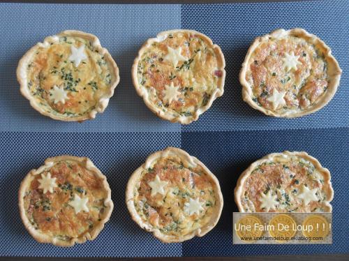 Quiche au fromage frais et ciboulette