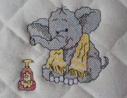 Toilette d'éléphant 4.