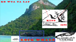 KO WUA TA LAP, "The Lookout and the Rock Whale ". (Photo Parc Maritime Ko Ang Thong)