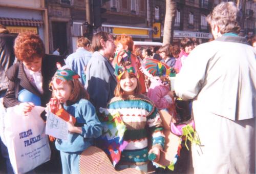 Zoé à la fête de l'eau