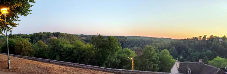Vue depuis la terrasse