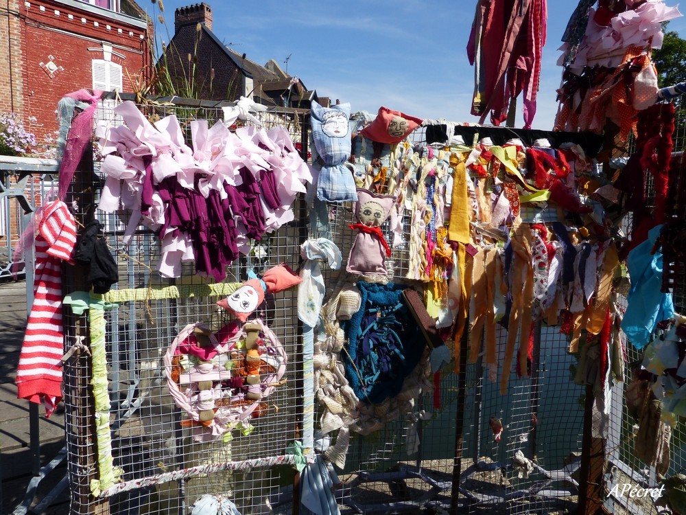 Le quartier Saint-Leu d'Amiens en été