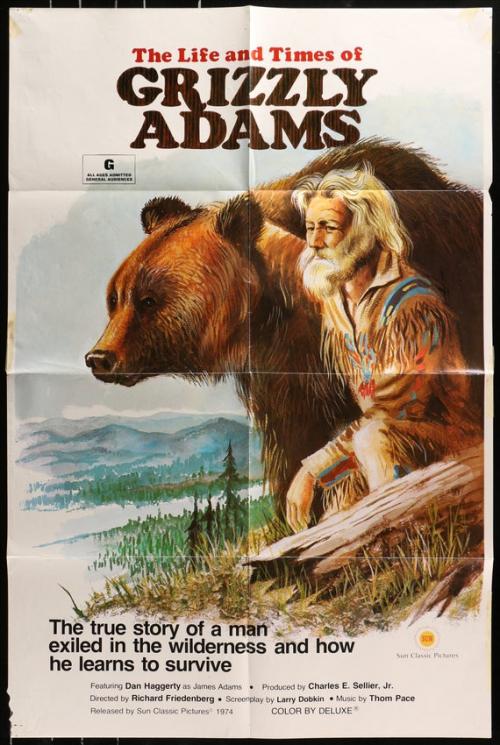 THE LIFE AND TIME OF GRIZZLY ADAMS BOX OFFICE USA 1974