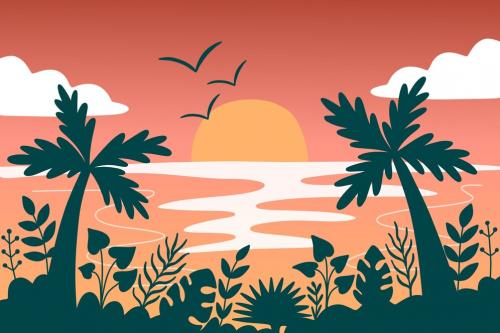 Vacances vecteur
