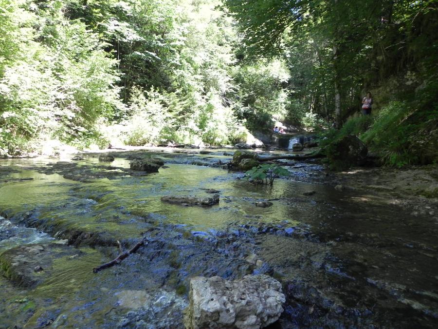 Le Moulin Jacquand - cascade du Hérisson