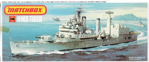 Le HMS Tiger Matchbox