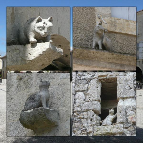La Romieu, un village "chats"