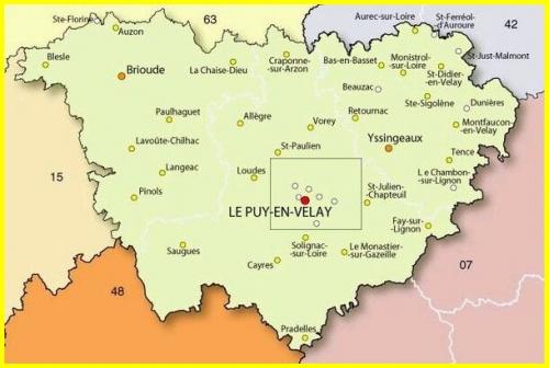 ⊱♥⊱╮ღ꧁ Aujourd'hui  43 La Haute Loire   ꧂ღ╭⊱♥≺