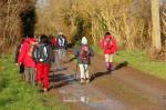 La randonnée du 16 décembre à Bénouville