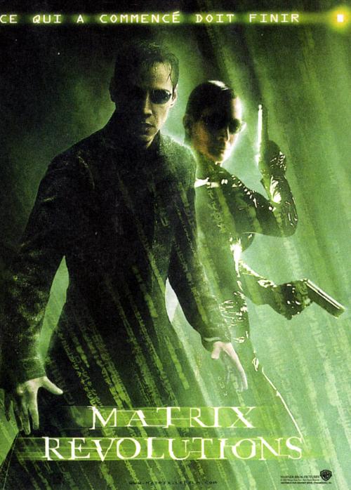MATRIX REVOLUTIONS BOX OFFICE FRANCE 2003