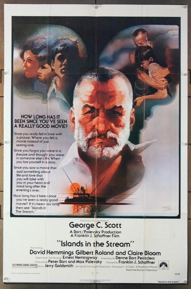 ISLANDS IN THE STREAM BOX OFFICE USA 1977