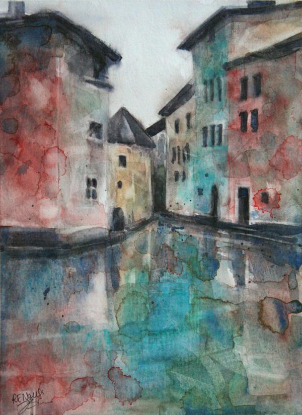 Aquarelles de  : Vanessa Renoux