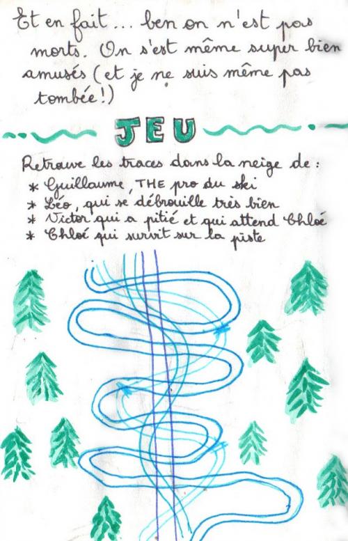 Vacances au ski - 2e jour