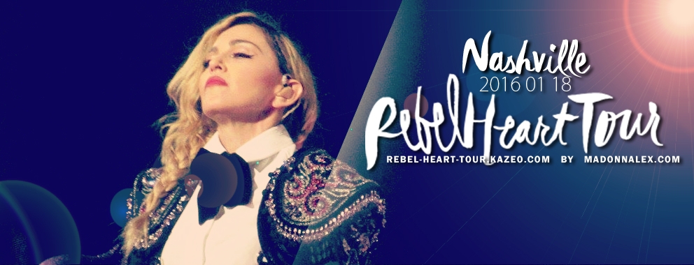 Madonna Rebel Heart Tour Nashville