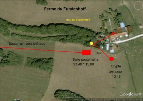 Les relevés, réalisés à la ferme du Fundenhoff, le lundi 2 septembre 2013. (Claude Streiff et Albert Fagioli)