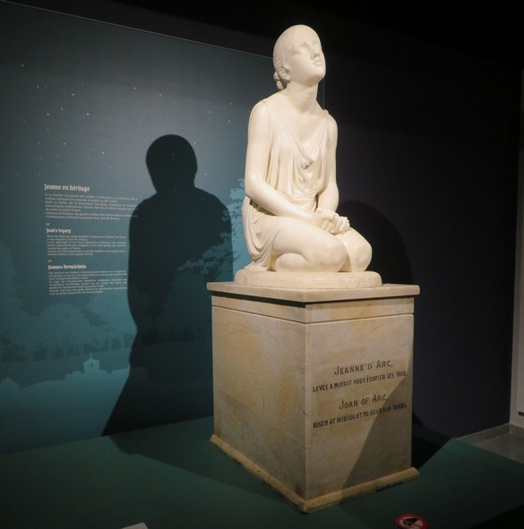 Les Amis du Musée  se sont rendus à Domrémy-la-Pucelle, le village natal de Jeanne d'Arc