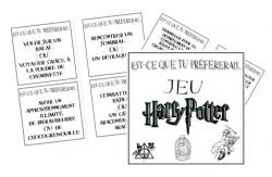 Jeu "Est-ce que tu préfèrerais .... ou ...?" Harry Potter