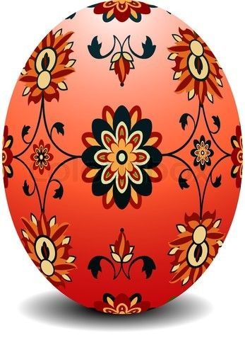 Beaux oeufs de Pâques