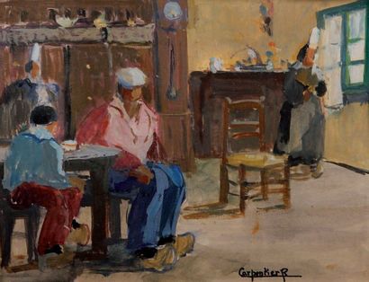 Peinture de : Renée Carpentier-Wintz 
