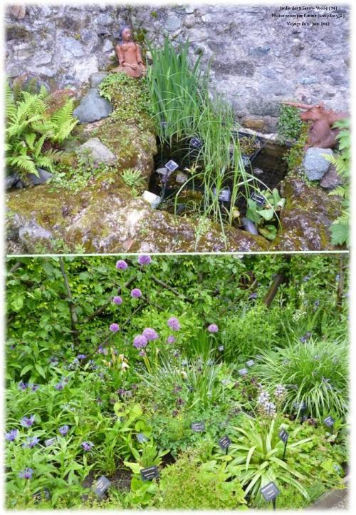 Voyage à Yvoire : Jardin des 5 sens