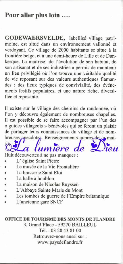 Godewaersvelde, église saint Pierre