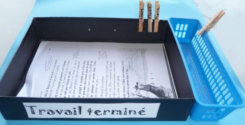 Gérer le travail terminé - Vu sur Pinterest