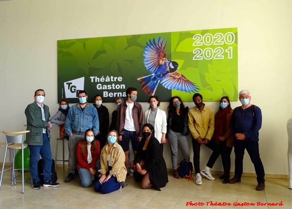 Une classe du Conservatoire régional de Dijon a découvrert la vitalité théâtrale châtillonnaise