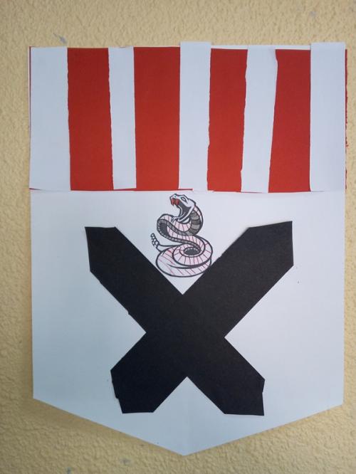 Blasons médiévaux.