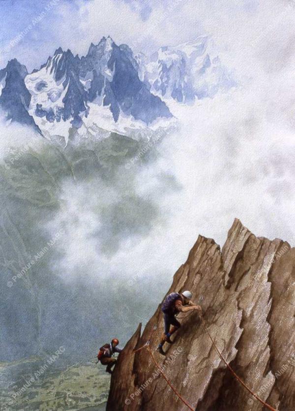 Aquarelles d'Alain Marc